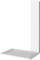 Боковая часть GOOD DOOR LATTE SP-80-G-WE стекло ГРЕЙП 5мм