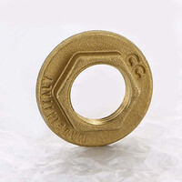 Контргайка 1/2" с бортиком