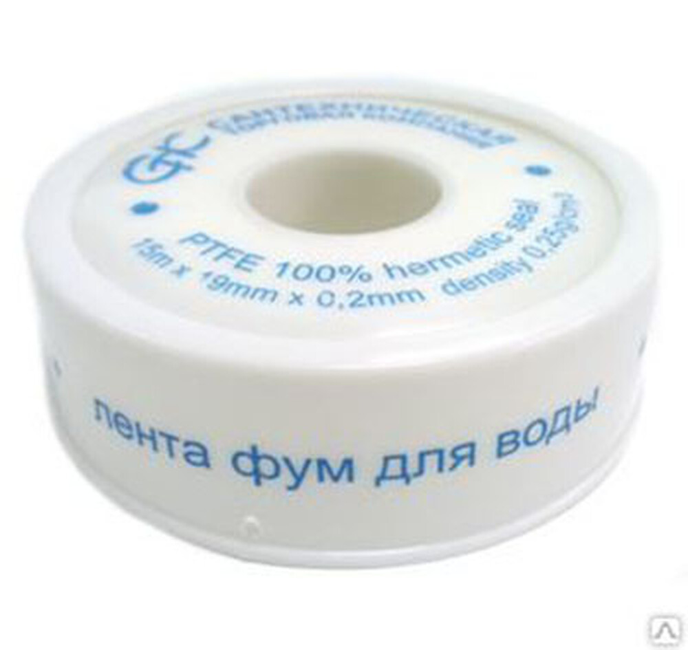 Фум-лента вода СТК/SANTREK AQUA 12мм х 10м СИНЯЯ