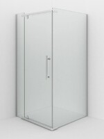 Душевое ограждение ERLIT ER10109H-C1 (90*90*200) стекло прозрачное 6 мм. 3к.