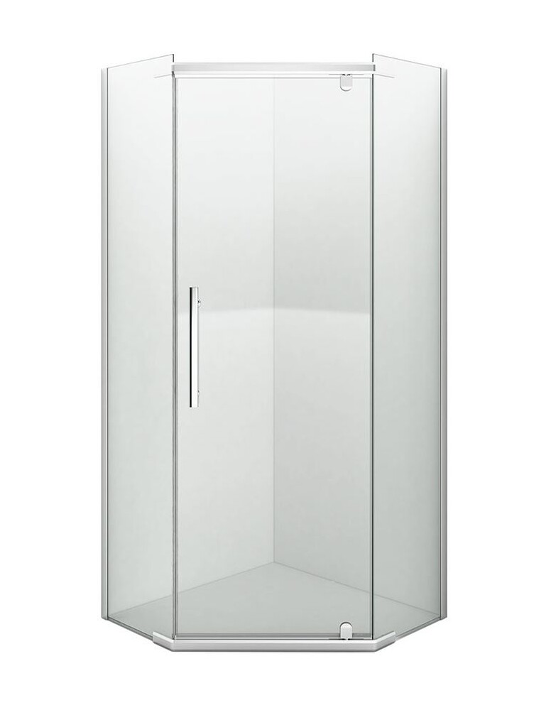 Душевое ограждение ERLIT ER10109V-C1 (90*90*200) стекло прозрачное 6 мм. 3к.