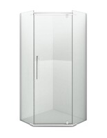 Душевое ограждение ERLIT ER10109V-C1 (90*90*200) стекло прозрачное 6 мм. 3к.