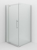 Душевое ограждение ERLIT ER10110H-C1 (100*100*200) стекло прозрачное 6 мм. 3к.