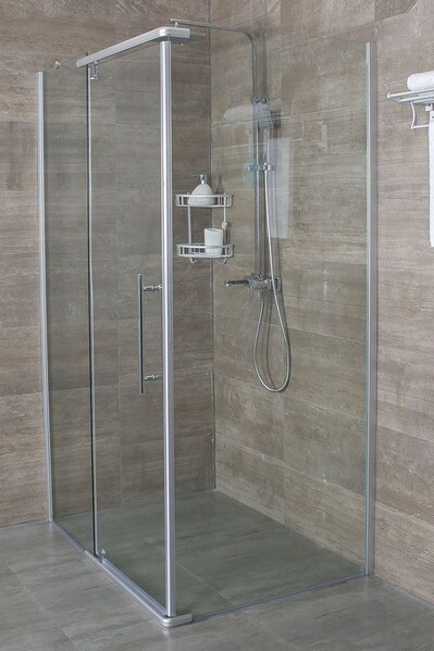 Душевое ограждение ERLIT ER10112H-C1 (120*90*200) стекло прозрачное 6 мм. 3к.