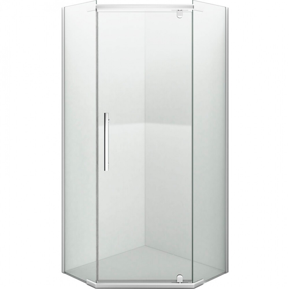 Душевое ограждение ERLIT ER10110V-C1 (100*100*200) стекло прозрачное 6 мм. 3к.