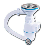 E-5007 Сифон бутылочный 3 1/2 х40 для КЕРАМОГРАНИТНОЙ мойки