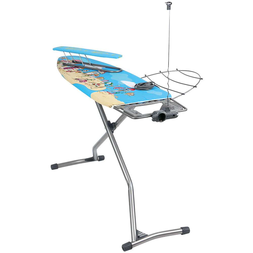 Гладильная доска "НИКА 12 "р-р 122х40см (Металлокаркас, евророз, выдвижная подст. под утюг) Н12 СНЯТА С ПРОИЗВОДСТВА