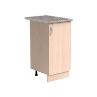 Рабочий стол 40 цвет Дуб млечный столешница Гранит SANTREK HOME (ЛДСП)