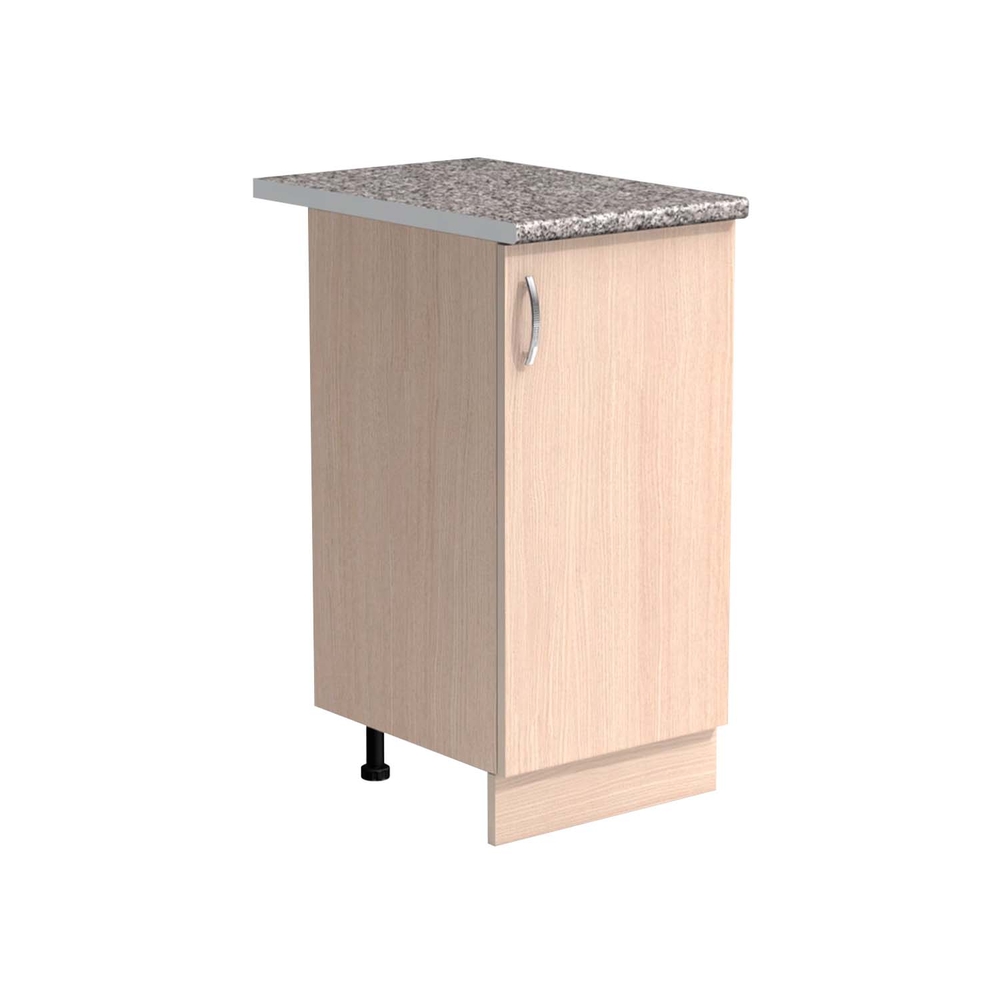 Рабочий стол 50 цвет Дуб млечный столешница Гранит SANTREK HOME (ЛДСП)