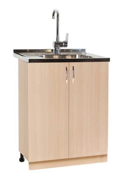 Тумба 60*50 цвет Дуб млечный (2 дверцы) SANTREK HOME (ЛДСП)