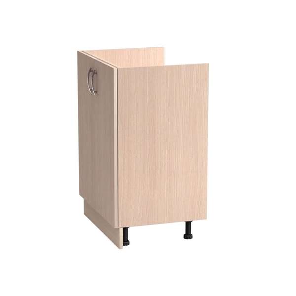 Тумба 80*50 цвет Дуб млечный (2 дверцы) SANTREK HOME (ЛДСП)