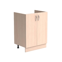 Тумба 80*60 цвет Дуб млечный (2 дверцы) SANTREK HOME (ЛДСП)