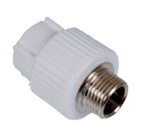 Муфта комб. штуцер 25х3/4'' PP-R РВК