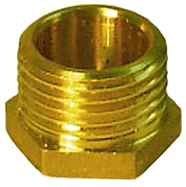 Заглушка 15 в трубу латунь (литьё)