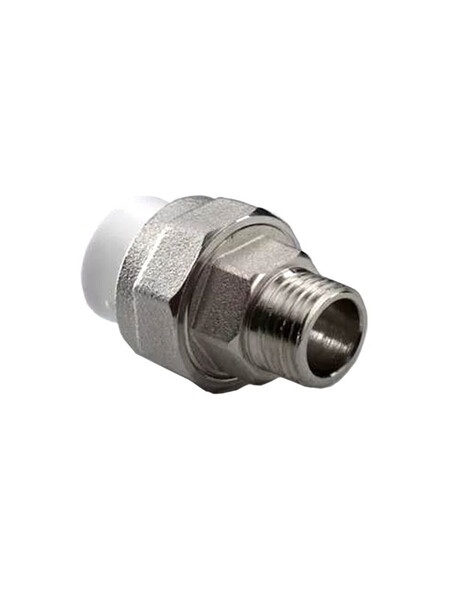 Муфта комб. разъемная раструбная 20х1/2'' штуцер PP-R РВК