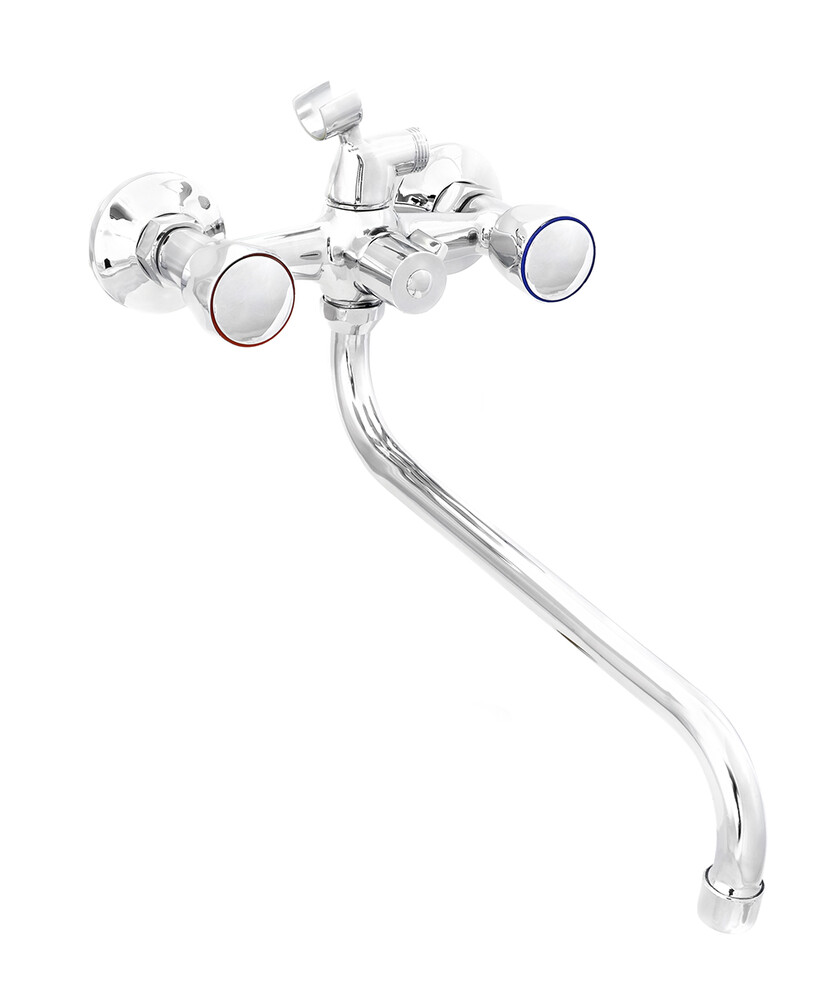 Смеситель Ванна DIABLO (рег.№377092) 1/2 м/к картридж. перекл. душа (430-R 21) Глобо 