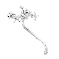 Смеситель Ванна DIABLO (рег.№377092) 1/2 м/к картридж. перекл. душа (430-LUX-K12) Крест 