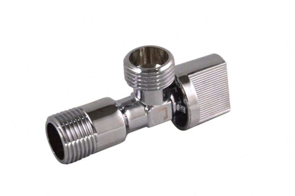 Кран угловой СТМ 1/2х1/2 ш/ш с отражателем, баб. CAME1212