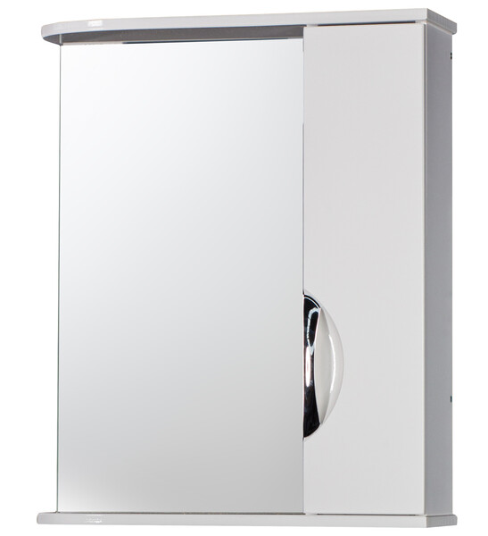 Зеркало-шкаф SANTREK HOME "Деко-70" (Белый) Правый 700х732х160*