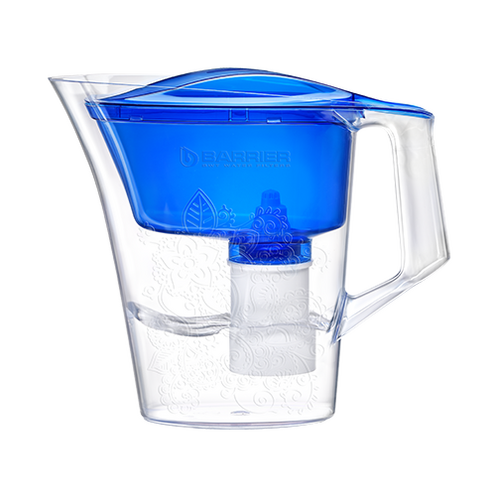 Фильтр-кувшин "Барьер-Танго" (синий с узором) (2,5л/1,1л) В291Р00