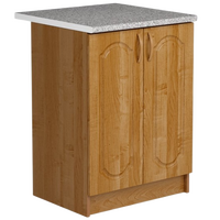 Рабочий стол 60 Ольха фасад МДФ столешница цвет (ГРАНИТ) SANTREK HOME