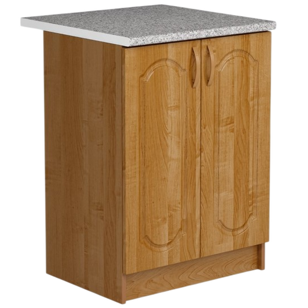 Рабочий стол 60 Ольха фасад МДФ столешница цвет (ГРАНИТ) SANTREK HOME