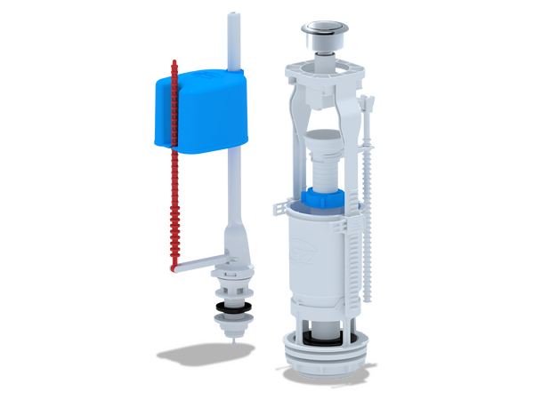 WC6550М Арматура с нижн подв 1/2 пласт эконом кнопка метал АНИ Пласт