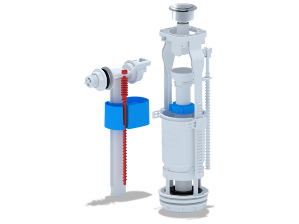 WC6050М Арматура с бок подв 1/2 пласт эконом кнопка метал АНИ Пласт