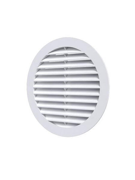 Решетка вентиляционная круглая d-200 с фланцем d-160 A16RK