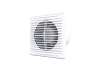 Вентилятор AURAMAX B 4S С осевой вытяжной с антимоскит.сеткой, обрат.клапаном d=100