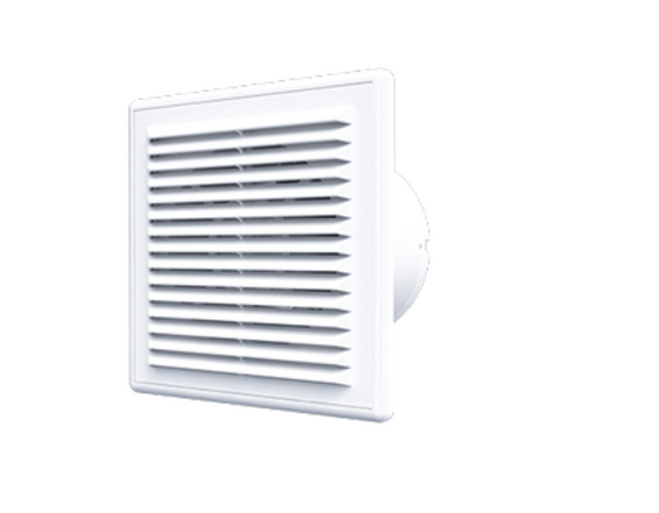 Вентилятор AURAMAX C 4S С осевой вытяжной с антимоскит.сеткой, обрат.клапаном d=100