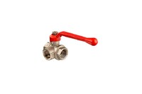 Кран 3-х ходовой VALTEC тип Т 1/2" г/г/г (VT.361.N.04)