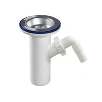 А-4205-2 Выпуск литой ОРИО решетка нержав. d-70мм, с одним отводом, выход.отверстие 40мм.