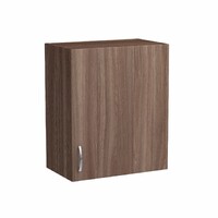 Шкаф для посуды 50 цвет Дуб темный SANTREK HOME (ЛДСП)