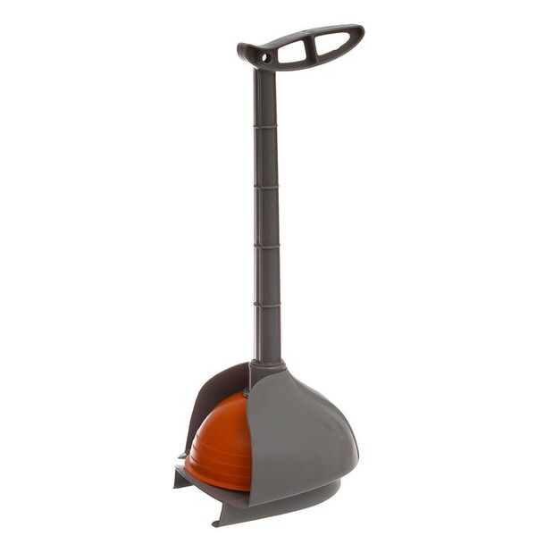 Вантуз "Мега" с подставкой оранжевый 36см, ручка пластик SV3945РЖ 