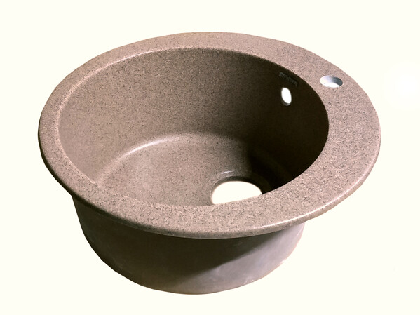 Мойка GRANICOM AX-LUX AX10 D=500 мм (терракотовый) (без сифона)