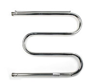 Полотенцесушитель М 50*60 ф1" с 2-мя полочками (К-крепеж 2,ПОЛИМЕР) 02391