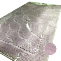 Коврик д/ванны 3 предм. ZALEL 60*100 сиреневый Турция