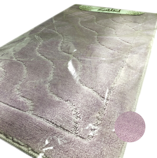 Коврик д/ванны 3 предм. ZALEL 60*100 сиреневый Турция