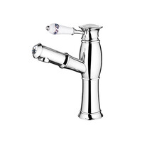 1055-19 Смеситель Тюльпан LEDEME d-35 с выдвижным изливом