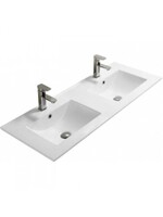 800-9120ED Умывальник-столешница ДВОЙНАЯ для ванной врезная 1205х465х180 MELANA