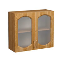 Шкаф для посуды 60 Ольха (со стеклом) фасад МДФ SANTREK HOME