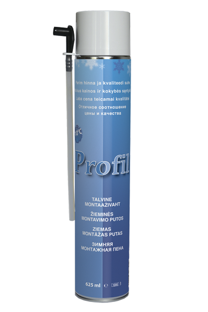 Монтажная пена SOUDAL ручная Профиль Зимняя 12*625 мл (арт.115033)