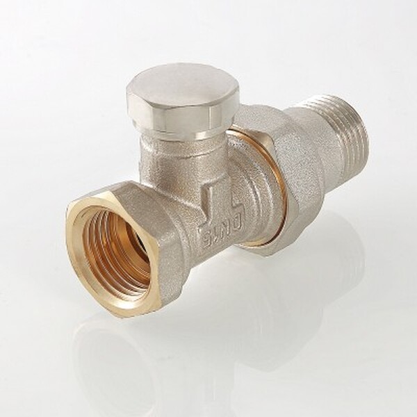Клапан VALTEC настроечный, для радиатора, прямой. 1/2" (VT.020.N.04)