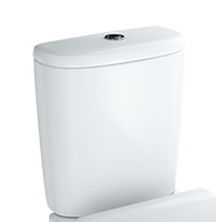 Бачок для унитаза Rosa "Элеганс", "Галант" БЕЛЫЙ с арматурой г.Киров (меж.ос. 170 мм)