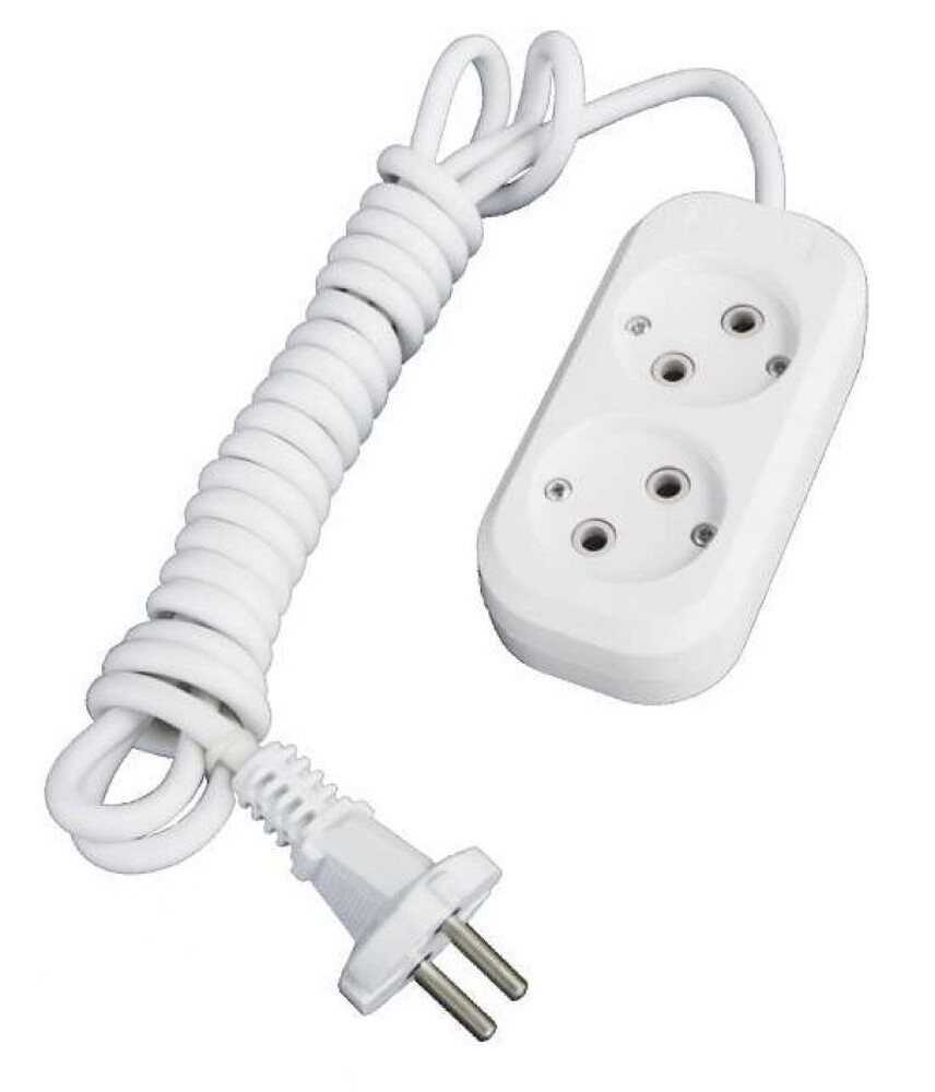 Эл-удлинитель 3м х 2роз.