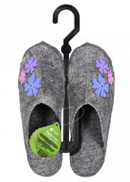 Тапочки для бани и сауны женские "Цветы" "Банные штучки" (41225)