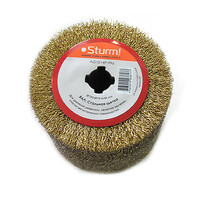 AG1014P-996 Щётка метал провол, ф120, для удаления ржавч и обработки металла ***