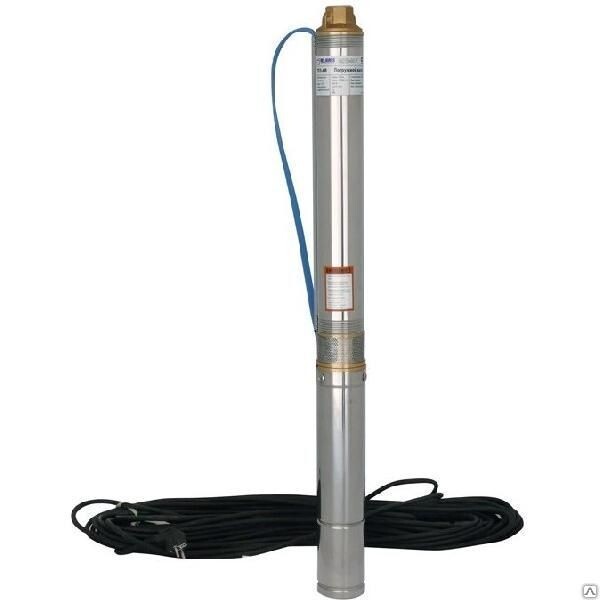 Центробежный скважинный насос BELAMOS 3TF-45/4_20 (650 Вт, 4000л/ч, 45м, каб. 20м)