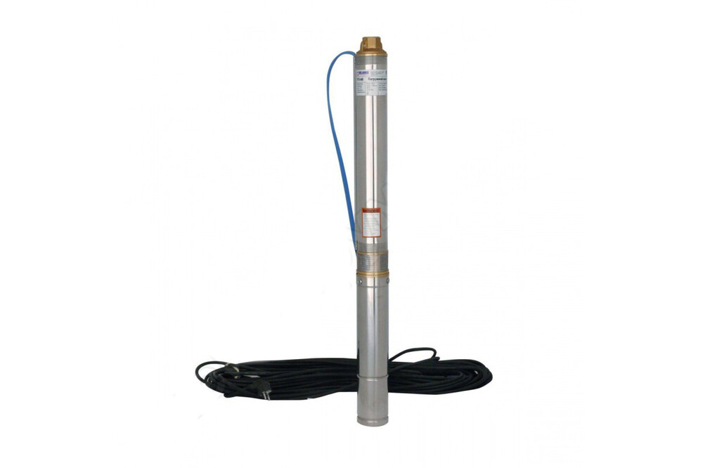 Центробежный скважинный насос BELAMOS 3TF-60/4 (900 Вт, 4000л/ч, 60м, каб. 50м)